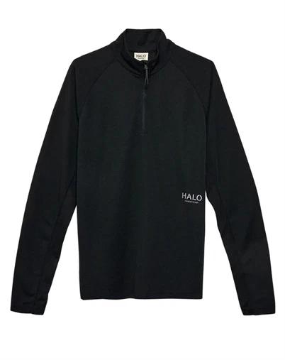 Halo - Sorona Half Zip - Black